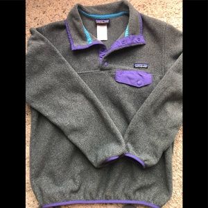 Women’s Small Fleece Patagonia Pull-over
